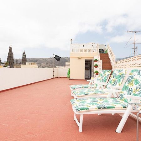Homeforguest New Duplex With Rooftop Next To Arucas Cathedral Exterior foto